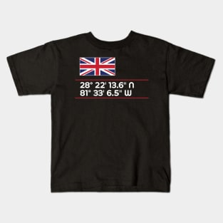 United Kingdom Epcot World Showcase Walt Disney World Coordinates Kids T-Shirt